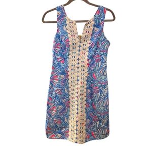 Lilly Pulitzer Target Collab, 20 Anniversary Collection, My Fans Shift Dress, W2